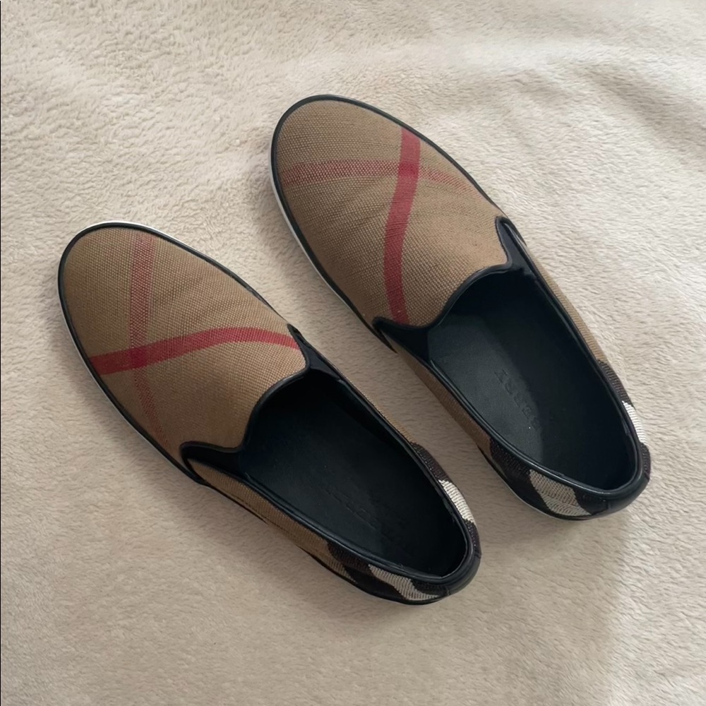 Burberry Slip on Shoes